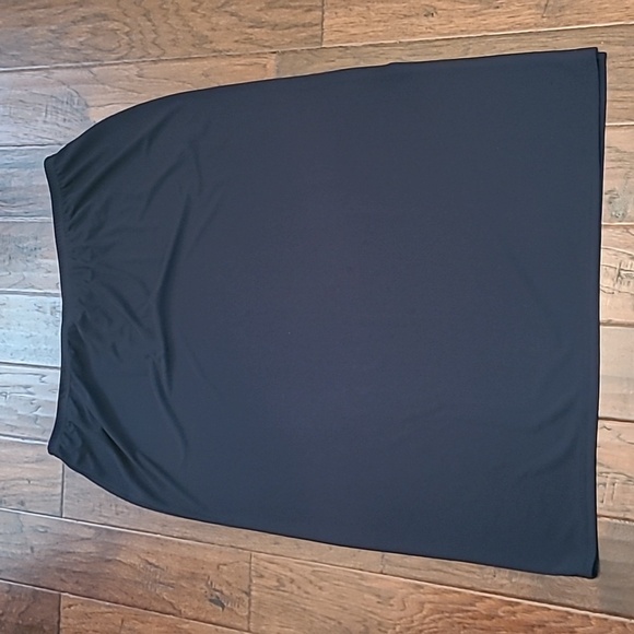 Real Comfort black maxi skirt size 2X - Picture 1 of 7